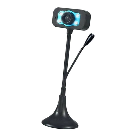 USB2.0 Webcam With Noise Reduction Microphone Laptop Desktop PC Computer Webs Camera Suitable for Home Offices