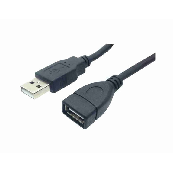 USB2 Male A to Female A Extension Cable