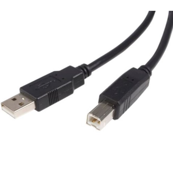 USB2HAB15 Cable USB 2.0 A Male to B Male 15.00' (4.57m) Unshielded : RoHS