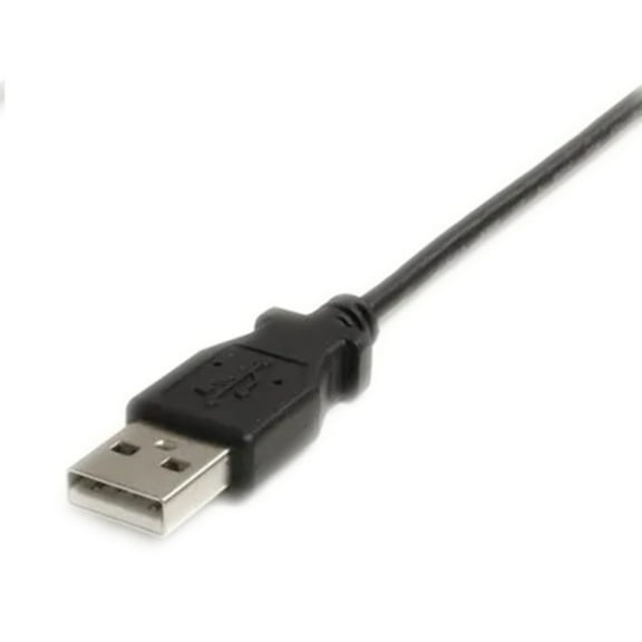 USB2HABM3RA 3 ft. (0.9 m) Right Angle USB to Mini USB Cable - USB 2.0 A to Right Angle