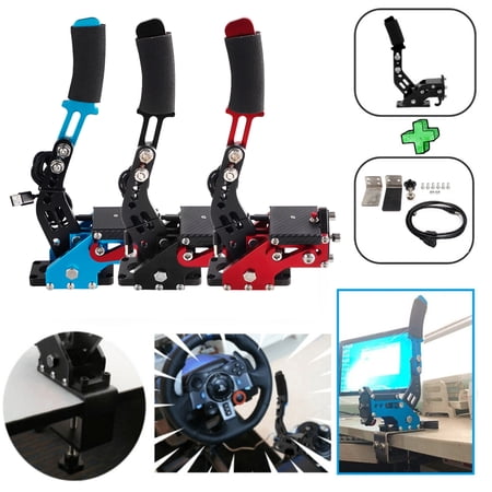 USB3.0 14Bit PS4/PS5 SIM Handbrake for Racing Games Steering Wheel Stand G29