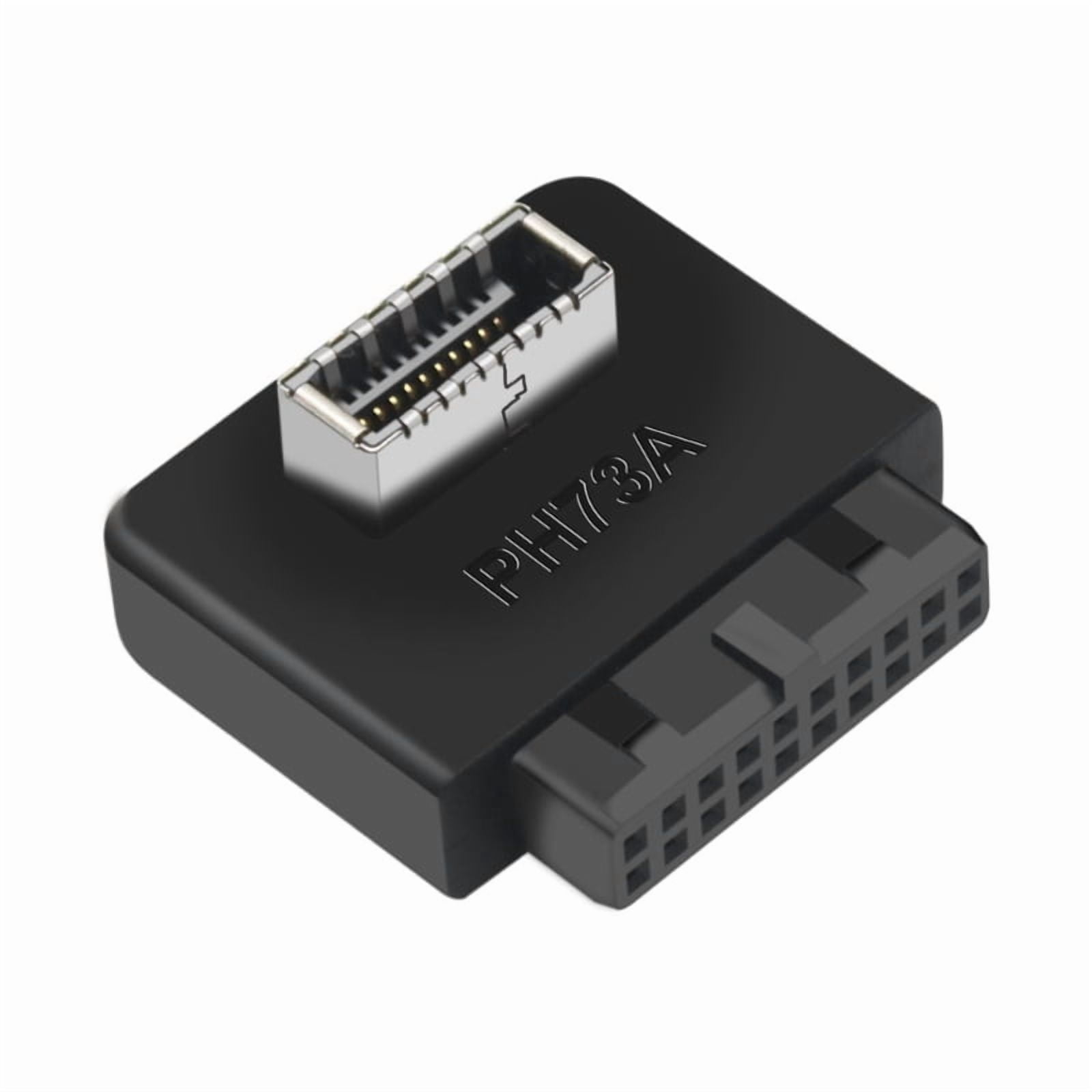 USB3.0 19/20P to TYPE-E Adapter Internal Vertical Front Panel Adapter ...
