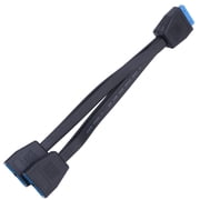 USB3.0 19Pin/20Pin Header Splitter USB3.0 to 19pin DualPort Header Adapter Sockets Splitter