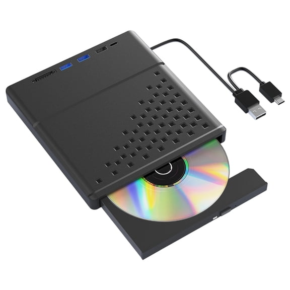 USB3.0 2.0 Portable DVDs Writer Drives, External Opticals Disk for Laptop, Fast Speed Data Transfer for Desktop Laptop