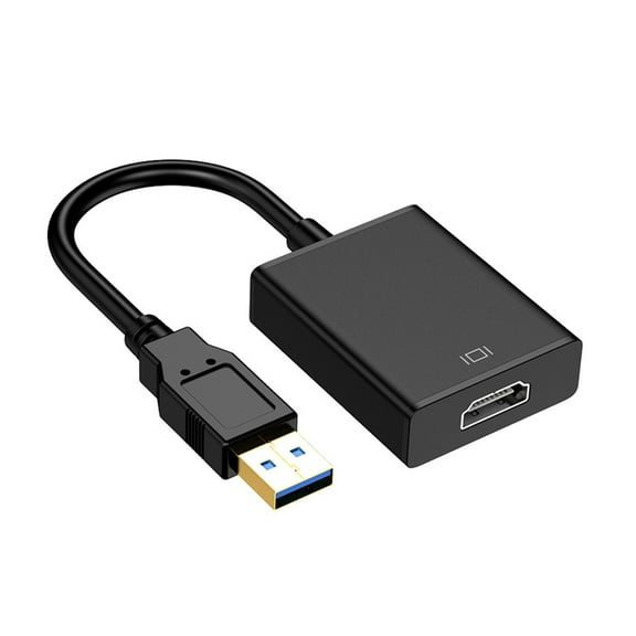 USB3.0/2.0 to HDTV Port Video Graphics Converter Adapter for PC Laptop HDTV Compatibility with 7/8/10