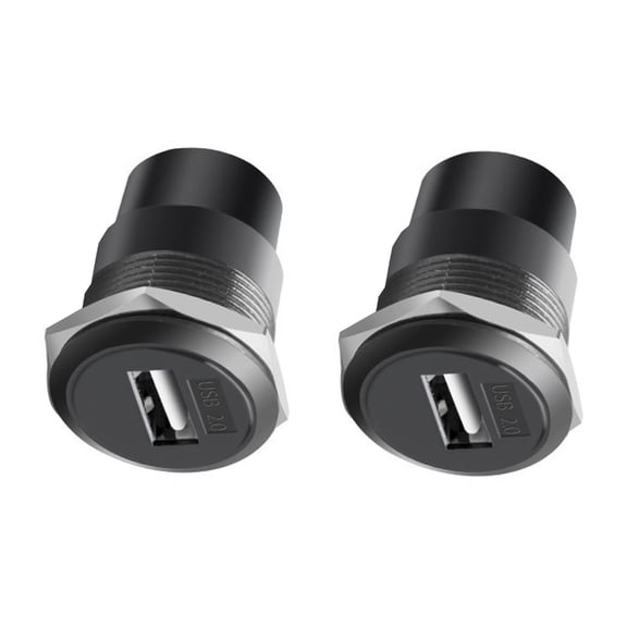 USB3.0 22mm Panel Connector Metal Circular USB2.0/USB3.0 Thread Data Transmission Module For Industrial