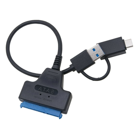 USB3.0 A+C to Drive 2.5in Drive Cable, Enhances HDD Performances