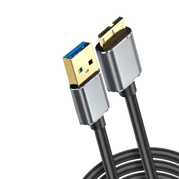 USB3.0 A Male To MicroB Male Cable 5Gbps Transmission For Devices