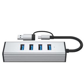 USB3.0 Adapter 4 Port Fast Data Transfer USB Docking Station 10Gbps For PC Laptop Tablets Connection Docking Station