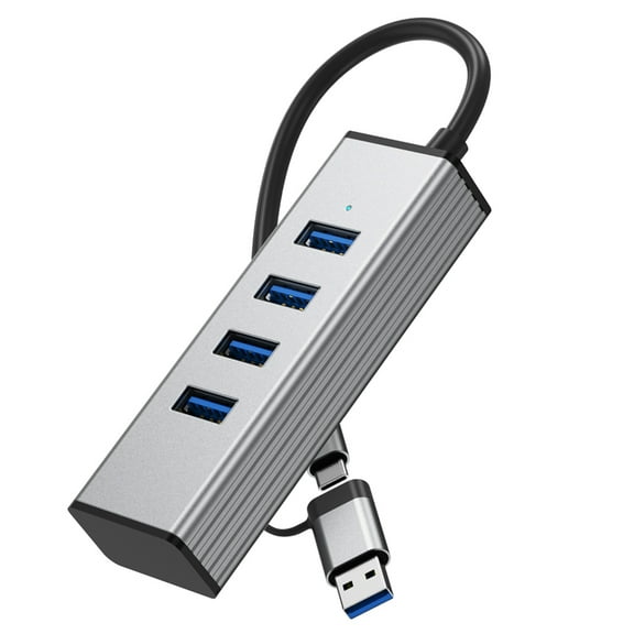 USB3.0 Adapter 4 Port Fast Data Transfer USB Docking Station 10Gbps For PC Laptop Tablets Connection Docking Station