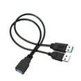 thumbnail image 1 of USB3.0 Adapter USB3.0 to 2USB2.0 Converter Extension Charging and Single Data Transfer USB Splitter Adapter, 1 of 8