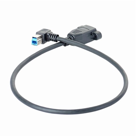 USB3.0 B Male To USB3.0 Female Printer Extension Cable Screw Mount Panel for Industrial Printer Hard Drive Enclosure