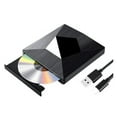 USB3.0 External CD DVD Drive with Type C Portable CDRW/DVDRW Writer