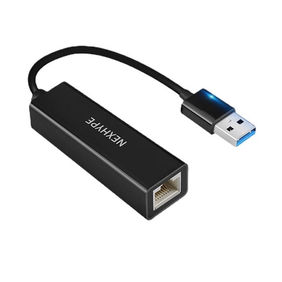 USB3.0 Gigabit Ethernet Adapter 5Gbps High-Speed ABS Shell Plug&Play for Laptop PC Gaming