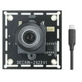 thumbnail image 1 of USB3.0 Global Shutter Camera 1.3MP 6mm Industrial Camera Module 400 Frames Driver-Free for WINXP/7 8 10 LINUX Android,1 * Camera Module 1 * 1M Cable,Black, 1 of 7