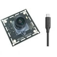 thumbnail image 1 of USB3.0 Global Shutter Camera 1.3MP 93° Industrial Camera Module 400 Frames Driver-Free for WINXP/7 8 10 LINUX Android,1 * Camera Module 1 * 1M Cable,Black, 1 of 6