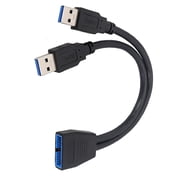 USB3.0 Header Extension Cable 19/ 1 to 2 Splitter Computer Mainboard Internal USB Extension Adapter Connector
