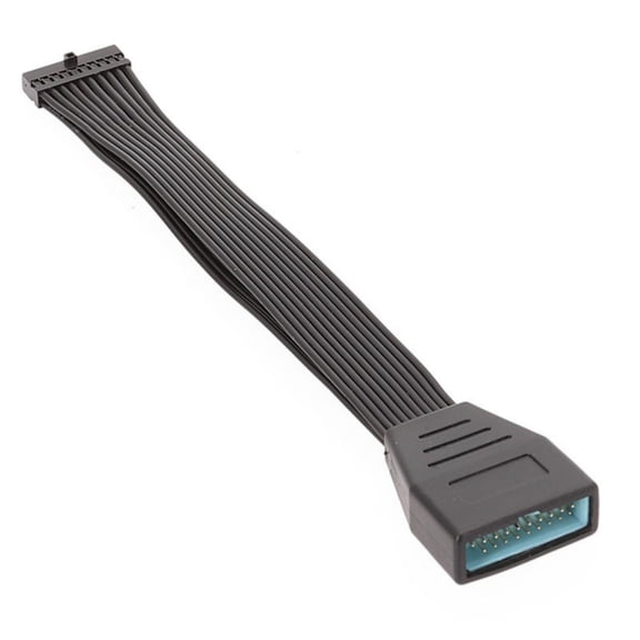 USB3.0 Header Extension Cable Low USB3.0 Internal 19/20 Pin Header Extender Motherboards Adapter