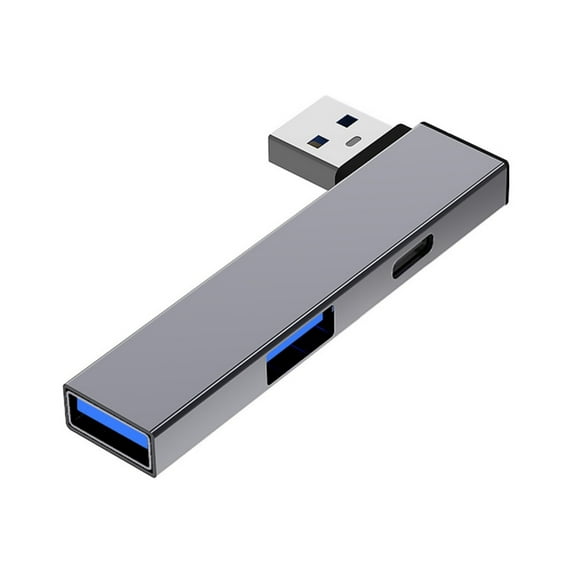 USB3.0 Hub USB to Type C and 2Port USB Splitter for Fast Data Transfer Compatible for Window Linux Androids Device