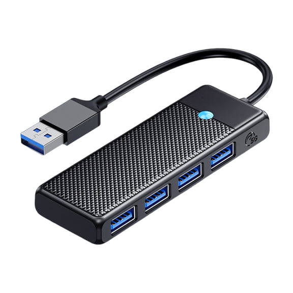 USB3.0 Hubs Adapters 4 Port 5Gbps Super Speed Adapters For External Hard Drive Keyboards Mouse