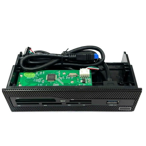 USB3.0 Internal Card Reader Front Panel Designing Fast Speed Compatibles Small Memory Card for Easy Access