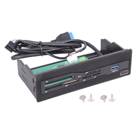 USB3.0 Internal Card Reader Front Panel Designing for Cases Supports Small Memory Card Fast Speed Transfer
