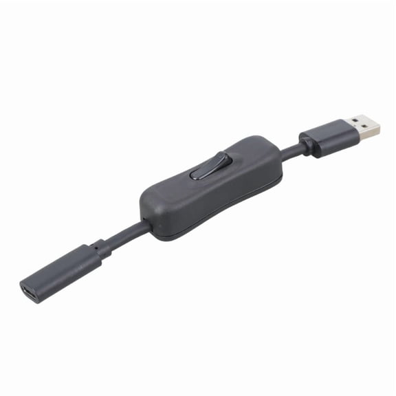 USB3.0 Male to Type C Extension Cable with Switches for Webcam Camera Phone