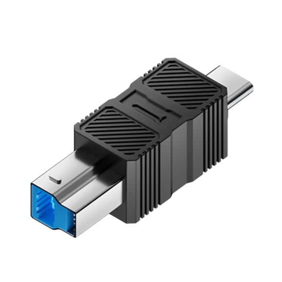 USB3.0 Adapter USB B Male Connector Converter USB B to USB/Type C Adapter for Printer Scanner External Hard Driver