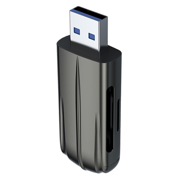 USB3.0 Slot Card Reader TF Memory Adapter with Simultaneous Read/Write for Camera Phone Laptop Accessories