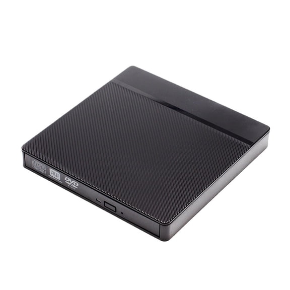 USB3.0 Type-C Portable External DVD CD +/-RW Burner Reader Optical Drive for PC Laptop Desktop - Silent & Shockproof Tech