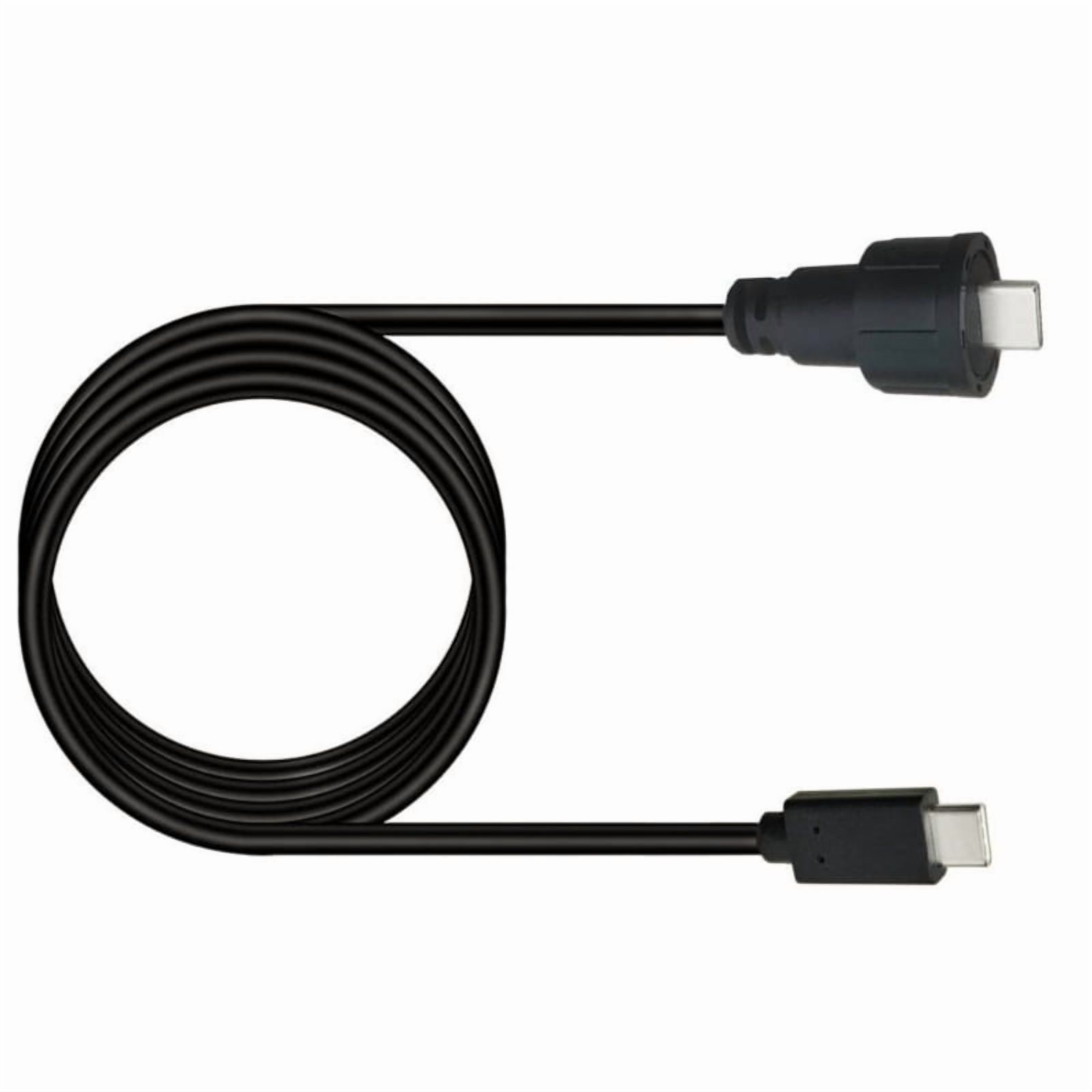 Usb Threaded USB3.0 USB2.0 to Type C Cable with Threaded Designing Overmolded Cable ...