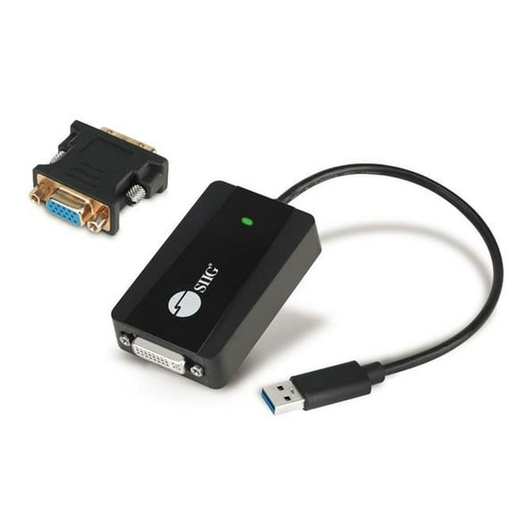 USB3.0 to DVI VGA Pro Stereo Mic Adapter