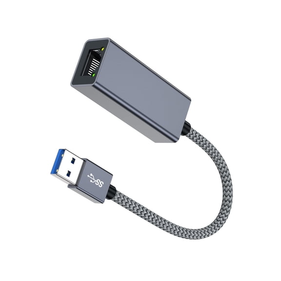 USB3.0 to RJ45 Gigabit Networking Card for Faster Device Speeds and Consistent Cord Connection Efficient