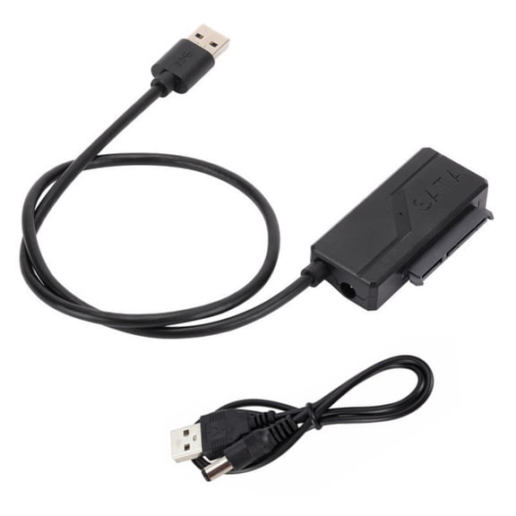 USB3.0 to SATAIII Adapters for 2.5/3.5inch HDDs External Hard Drive Reader with Power Cable