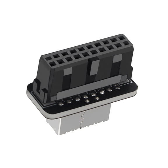 USB3.1 Gen2 Adapter Internal 20pin Connector, USB TYPE-C Output, Easy Front Panel Connection