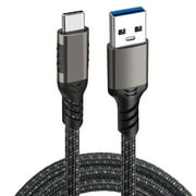 USB3.2 Cable USB Type A to USB C 3.2 Cable 10Gbps Data Transfer 20V 3A 60W Fast Charging Cable USB C SSD Hard Disk Cable