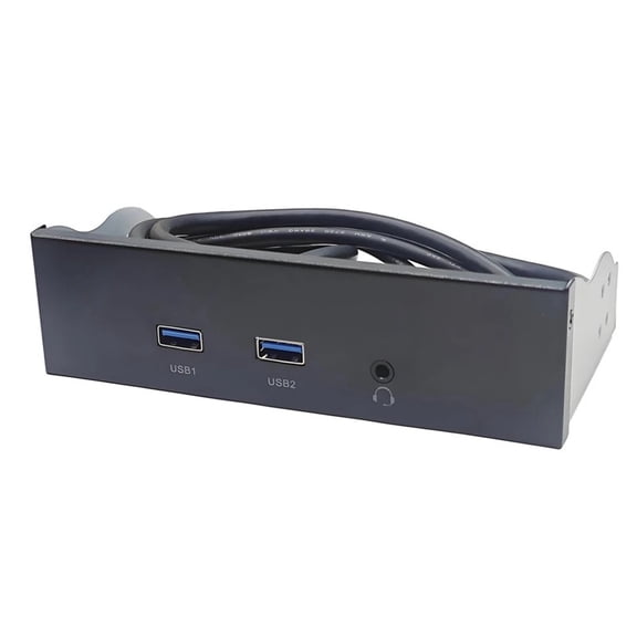 USB3.2 GEN1 Floppy Drive Slot Front Panel Optical Front Panel Support 2X USB3.0 1X 3.5Mm ,Easy to Use