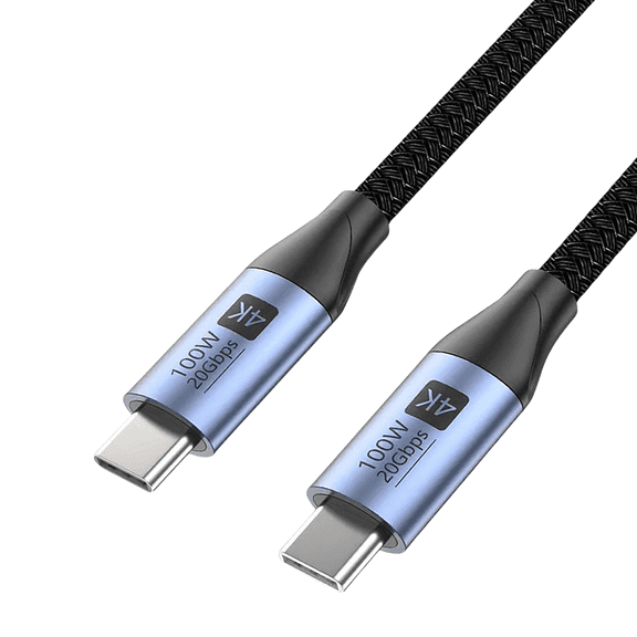 USB3.2 Type C Cable 100W Charging Cord 20Gbps Data Line for Efficient Charging, Data Transfer, and 4K60Hz Video Output