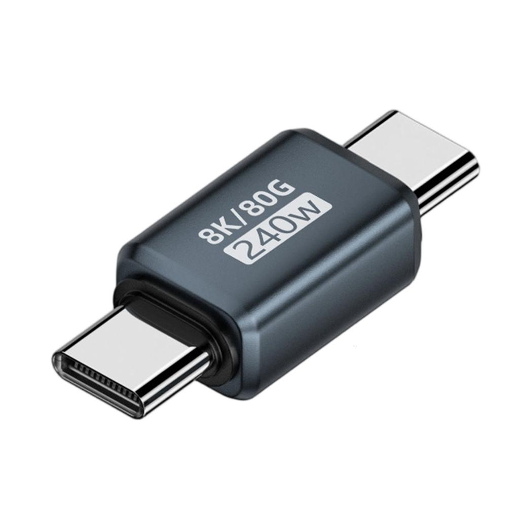 USB4 0 Aluminum Converter 80Gbps Speed PD240W Charging 8K60h Video ...