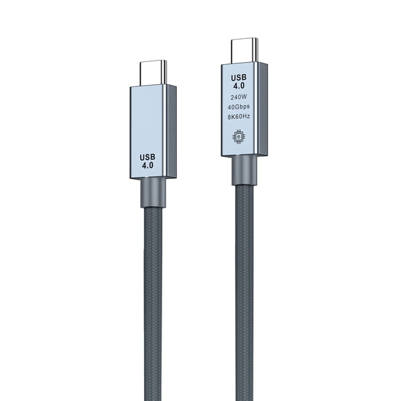 USB4.0 Data Cable PD 240W 5A Fast Charging USB C to USB C Cable ThunderRate 4 8K@60Hz Cable USB C 40Gbps