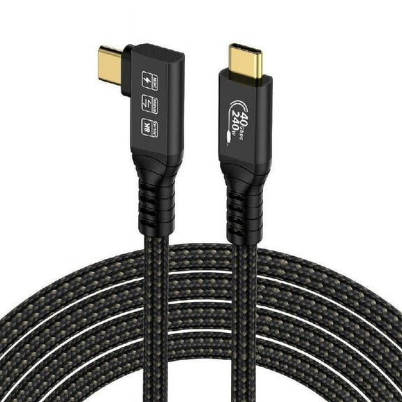 USB4 Cable 40Gbps Speed Data Transfer PD240W Power Delivery 8K60hz Video