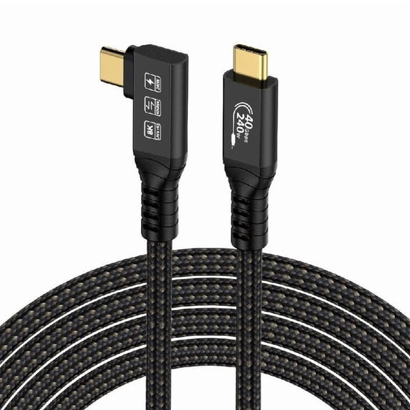 USB4 Cable 40Gbps Speed Data Transfer PD240W Power Delivery 8K60hz Video