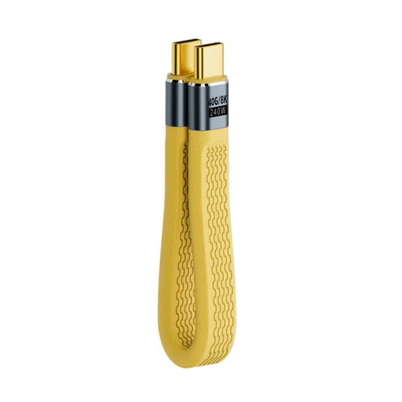 USB4 Flexible Cable 240W Power Delivery 40Gbps 8K Resolution Support Soft