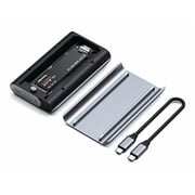 Satechi USB4 NVMe SSD Enclosure for Mac Mini M4, Aluminum, Space Gray