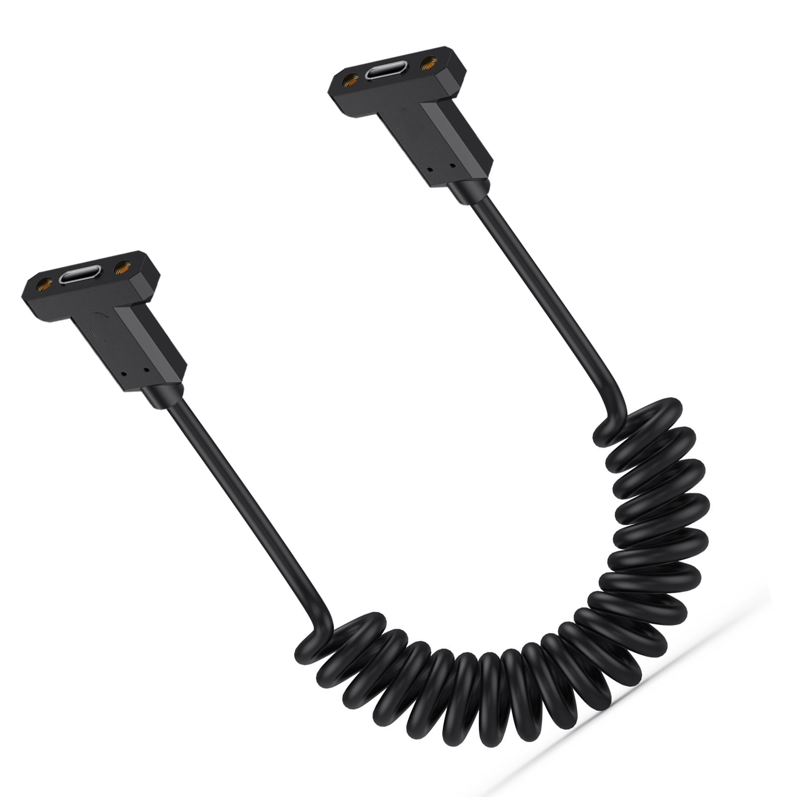 USB5 Type C Spring Loaded Cable, 240W PD3.1 Charging 80Gbps Data ...