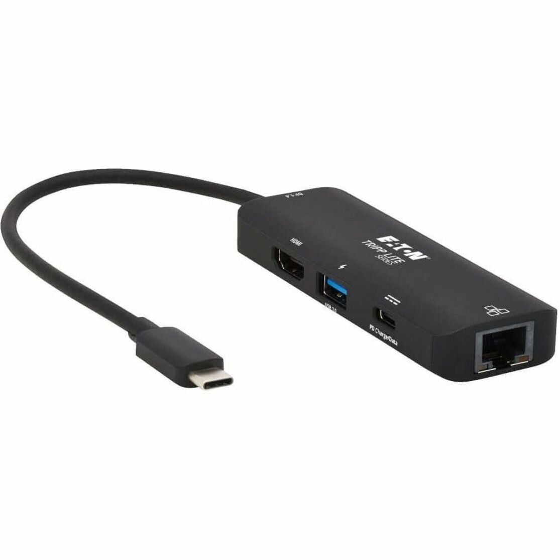 Tripp Lite USB-C Multiport Audio/Video/Network/Data Transfer Adapter