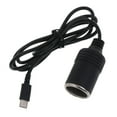 thumbnail image 1 of USBC Male to 12V Car Cigarette-Lighter Socket USB Cigarette-Lighter Adapter, 1 of 11
