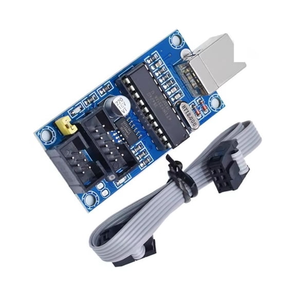 USBTinyISP Programmer for Microcontrollers with 6Pin/10Pin Bootloader & USB 5V1A Power