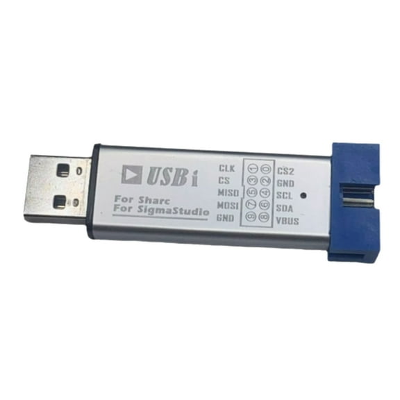 USBi Emulators Interfaces Converters Adapter for DSP Development Boards with Test Function and Aluminum Alloy Shell