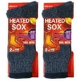 thumbnail image 1 of USBingoshop Insulated Thermal Socks for Men, 2 Pack, Size 10-13, Cold Weather, 1 of 3
